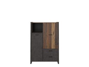 Шкаф KRISTOFF Матера/ Старый стиль REG2D2S/130 за 19142 ₽