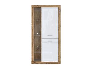 Шкаф с подсветкой  SALMA Дуб Нокс REG1W2D/150