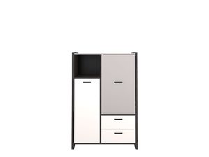 Шкаф KRISTOFF Матера/ Серый REG2D2S/130 за 19142 ₽