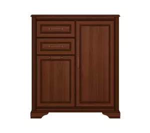 Тумба-комод Stylius орех донской KOM2D2S за 28840 ₽