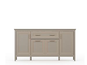 Тумба CLASSIC Глиняный Cерый KOM4D1S за 33320 ₽